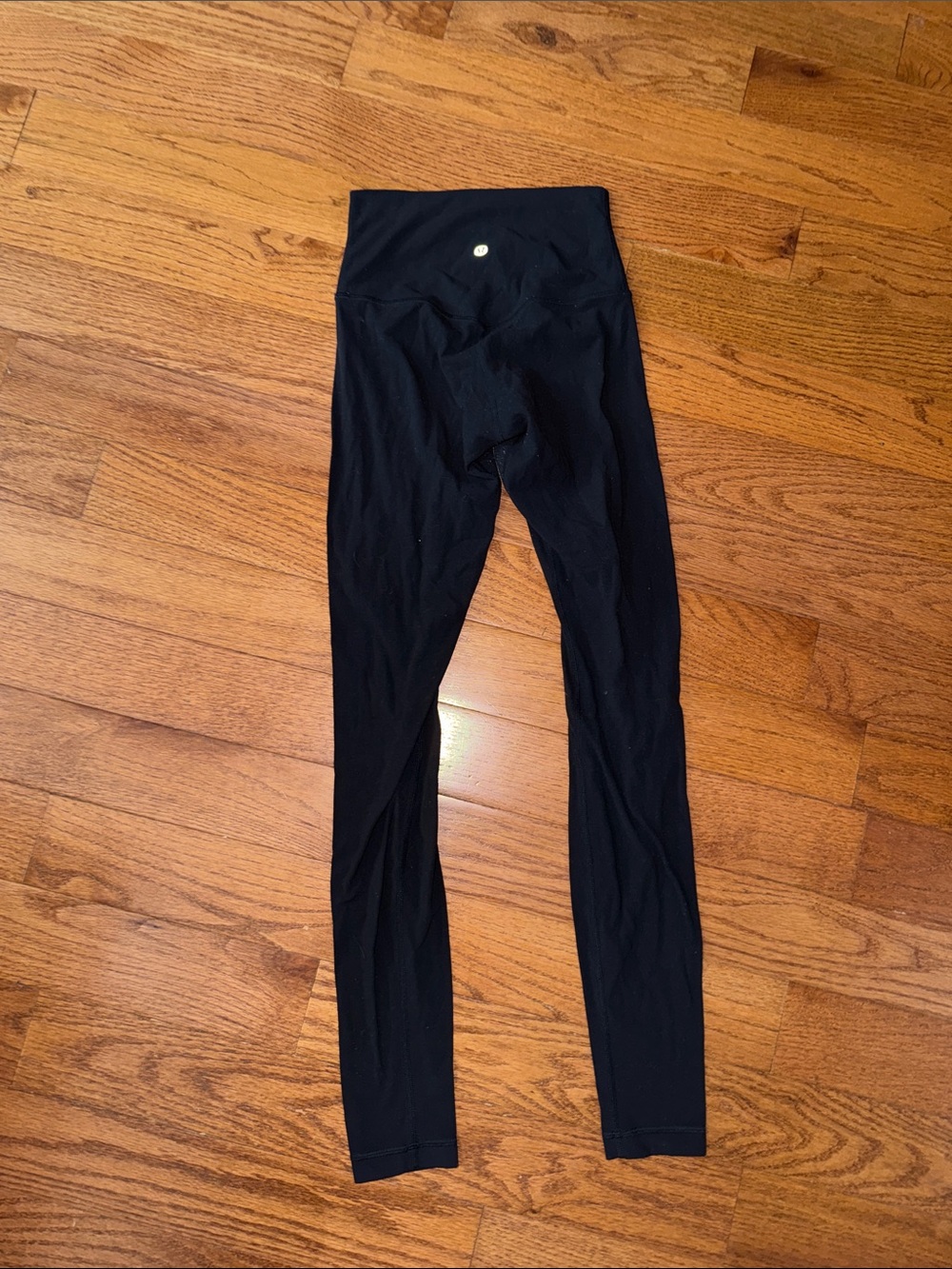 Lululemon black leggings size 2
